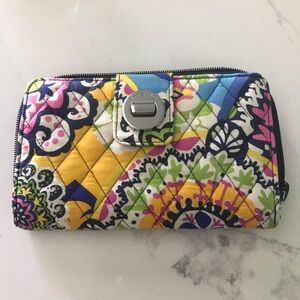 Vera Bradley Turnlock Wallet